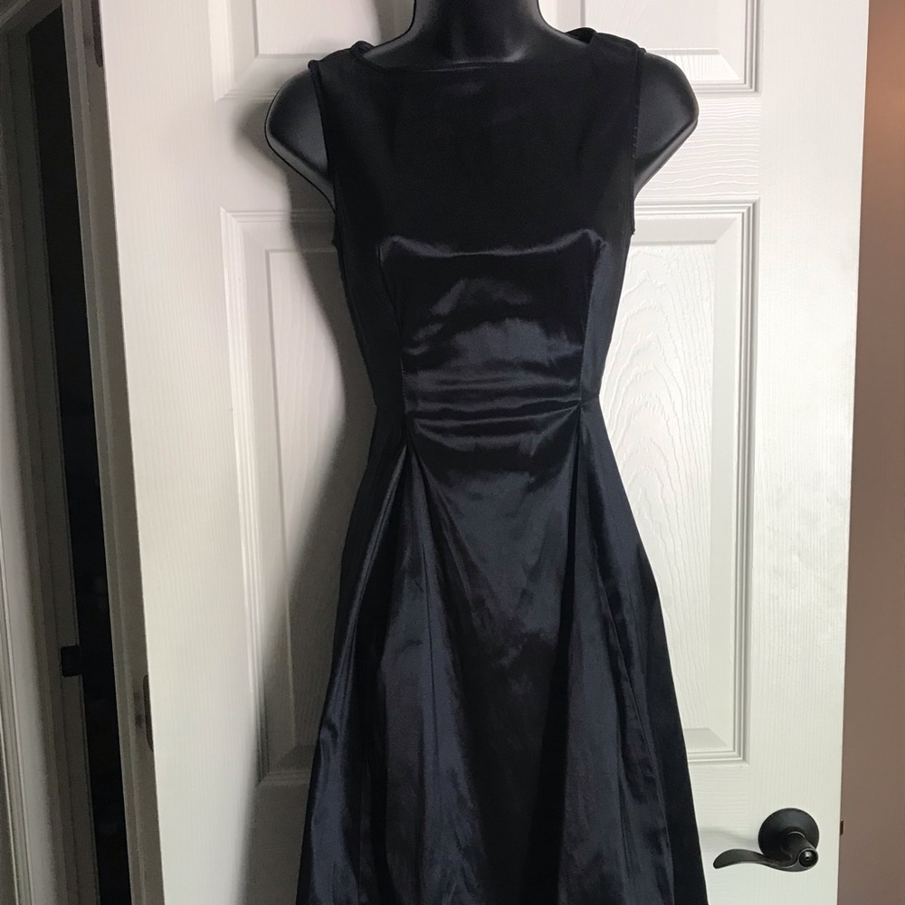 Lafayette 148 dress dark blue size 2